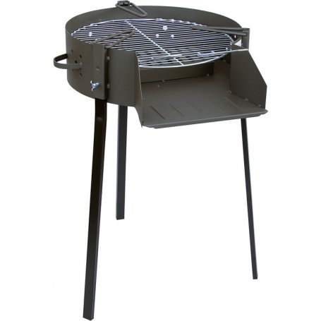 Barbecue round with supports 500x810mm FCDB