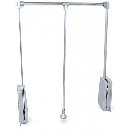 Folding hanger for adjustable chromed steel cabinet 450-600mm Emuca