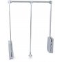 Folding hanger for adjustable chromed steel cabinet 450-600mm Emuca