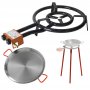 Set Garcima Paellero (Paellero 40cm + 50cm + paella pan set of legs)