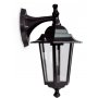 Garden lantern series arm up black aluminum Lenna 60W E27 GSC Evolution