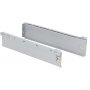 Kit Ultrabox kitchen drawer height 118mm depth 450mm steel gray metallic Emuca