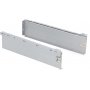 Kit Ultrabox kitchen drawer height 150mm depth 450mm steel gray metallic Emuca