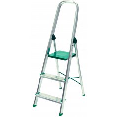 Domestic aluminum ladder 3 steps DOM03 Plabell