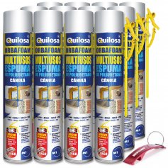 Polyurethane foam 75ml 12 pieces box Quilosa Orbafoam