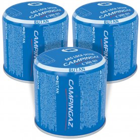3 cartridges butane / propane C206 190grs Campingaz