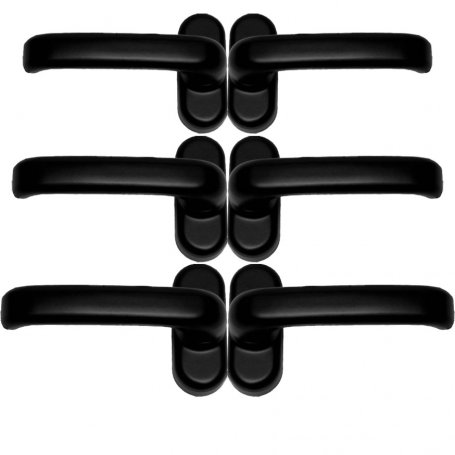 3 sets of 2 black handles Cufesan Model 03121