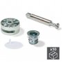 10 Kits Big + eccentric bolt and nut M8 board Ø35mm to 20mm Emuca