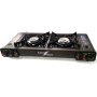 2 gas stove fires compact, portable camping 2.2 + 2.2kW COMGAS