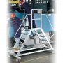 Escalator handrail bridge 3 steps two outputs Plabell