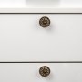 Set of 25 cabinet knobs Tangier zamak bronze Emuca