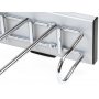 Self trouser side mounted to cabinet right chrome steel and plastic Emuca
