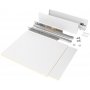 Kit Vertex drawer kitchen or bathroom panels with 500mm depth 450mm height 93mm white steel module Emuca