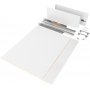 Kit Vertex drawer kitchen or bathroom panels with 500mm depth 178mm height 900mm white steel module Emuca
