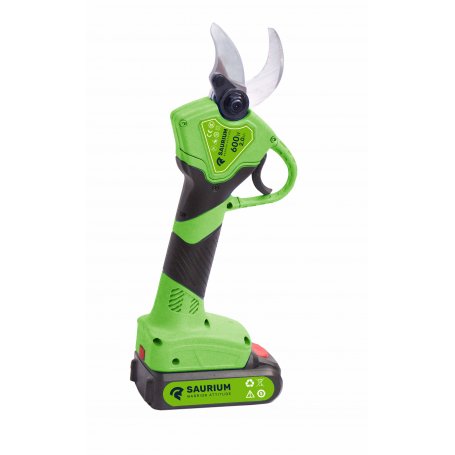 Wireless pruning shears 600W 21V 2.0Ah battery with 2 Saurium