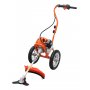 Brushcutter with single handle wheels 43cc 1,25Kw Mader Garden Tools