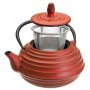 Cast iron kettle Ceylán 0,70lt + reposatetera Ibili