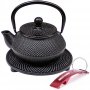 Black tea cast iron 0,34lt + reposatetera Ibili