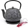 Cast iron kettle Bali 1,20lt + reposatetera Ibili