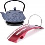 Cast iron kettle Malaysia 0,80lt + reposatetera Ibili