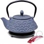 Cast iron kettle Malaysia 0,80lt + reposatetera Ibili