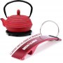 Cast iron kettle Ceylán 0,70lt + reposatetera Ibili