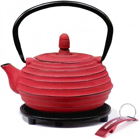 Cast iron kettle Ceylán 0,70lt + reposatetera Ibili