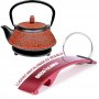 Cast iron kettle India 0,80lt + reposatetera Ibili