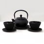 Black tea cast iron game 0,34lt + 2 cups + reposatetera Ibili