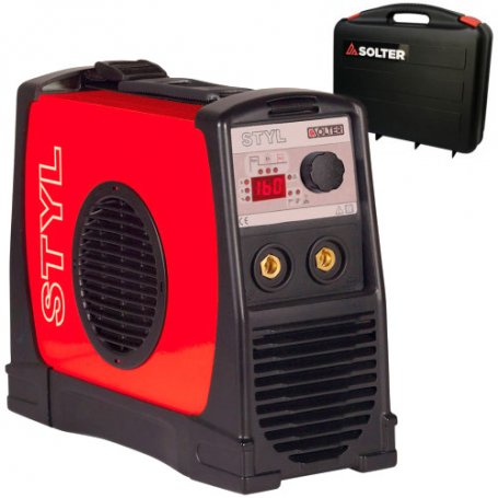 Welder inverter Solter 185 + briefcase STYL