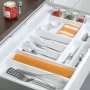 Optima cutlery drawer kitchen Vertex / 500 module Concept 900mm 16mm white board Emuca