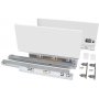 Kit drawer kitchen or bathroom 178mm depth 350mm height Vertex 40kg white Emuca