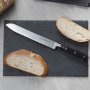 Bread knife 20cm Forgé series stainless steel forged POM handle 3 Claveles