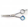 Pack 2 barber scissors 5.5 Skool soft edge "cut and sculpt barber knife 20cm + 3 Claveles