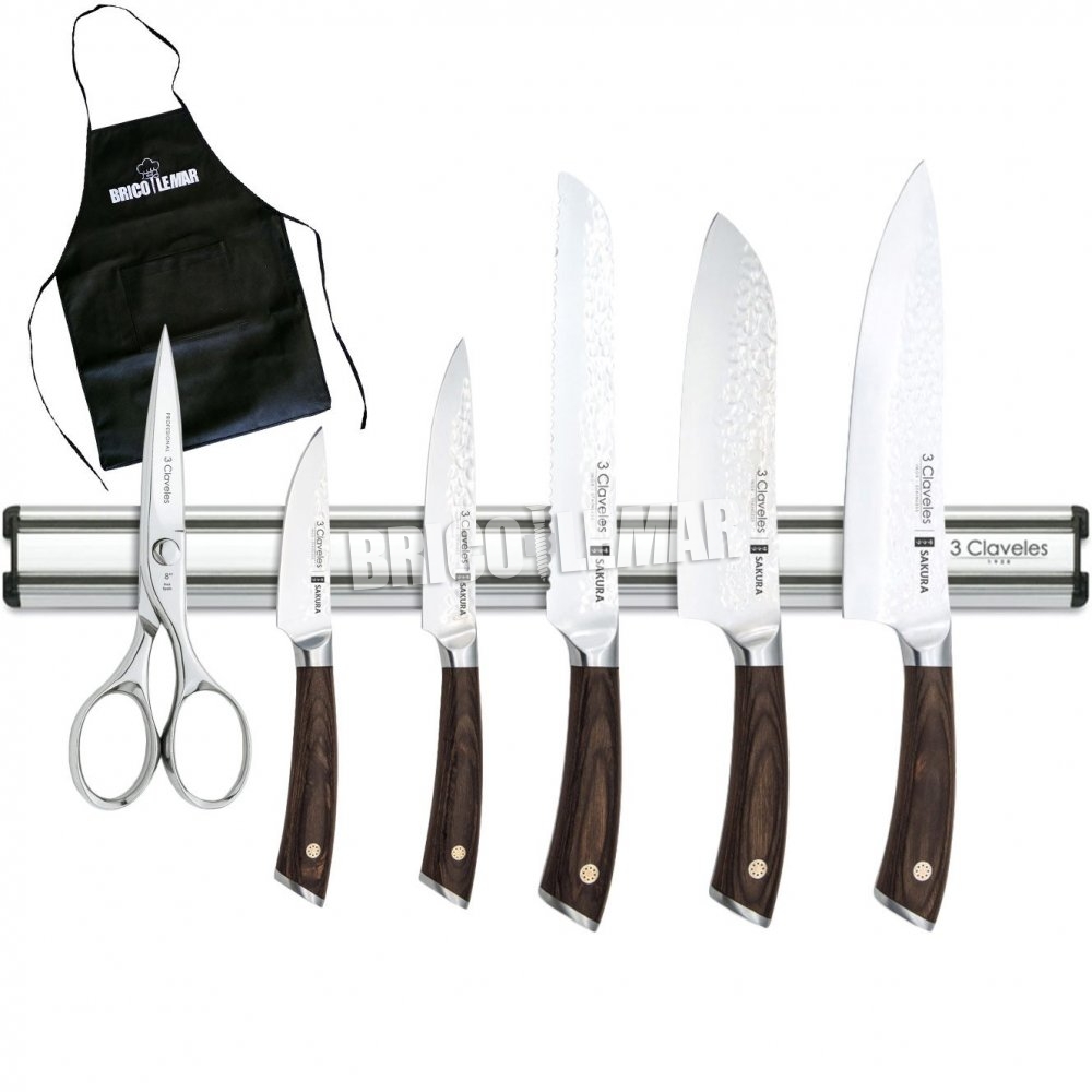 CHEF KNIVES 3 CLAVELES