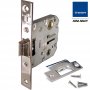 Lock unified Tesa 2004U plated handle front square plot of 5 units