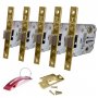 Unified handle lock Tesa 2004U 50 HL square in front latonado lot of 5 units