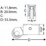 Box 10 adjustable wheel bearing INASA low Cufesan