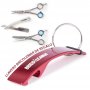 Pack 2 barber scissors 5.5 Skool soft edge "cut and sculpt barber knife 20cm + 3 Claveles