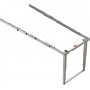 Guidelines extensible kitchen table Party or anodized aluminum stainless home Emuca