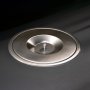 Recessed bucket for kitchen countertop trash 8L stainless steel and plastic Emuca