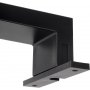 Virgo LED bathroom mirror spotlight IP44 300mm black painted plastic Emuca