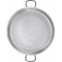 Valencian polished steel paella pan 60cm Vaello La Valenciana