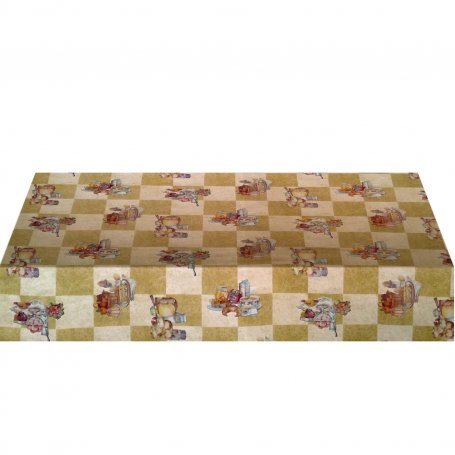 Plastihogar rustic 140x250cm rubber tablecloth