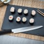 Set of 4 Tokyo series knives with magnetic knife holder bar and sushi tongs 3 Claveles