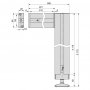 Zero modular frame kit with hardware and 2 black L-mounting profiles Emuca