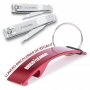 Set of nail clippers with lima hand and foot 6-8cm 3 Claveles