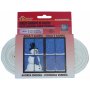 Pack of rubber weatherstripping type P white 2x6m Burcasa