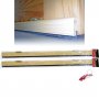 Tilting wooden weatherstripping pack 2x81,5cm pine Burcasa