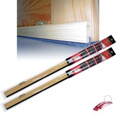 Tilting wooden weatherstripping pack 2x91,5cm pine Burcasa